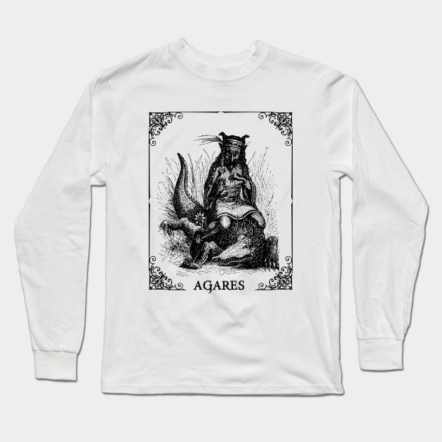 Illustration of Agares Long Sleeve T-Shirt by SFPater